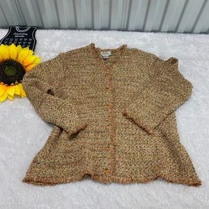 Talbots women crochet Jacket Petite Size 2xl